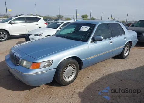 2001 Mercury Grand Marquis Ls z USA, uszkodzony, nr VIN 2MEFM75W51X644728